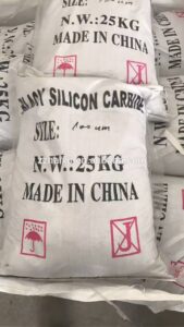 Hạt phun cát silic cacbua SiC màu đen  -2-